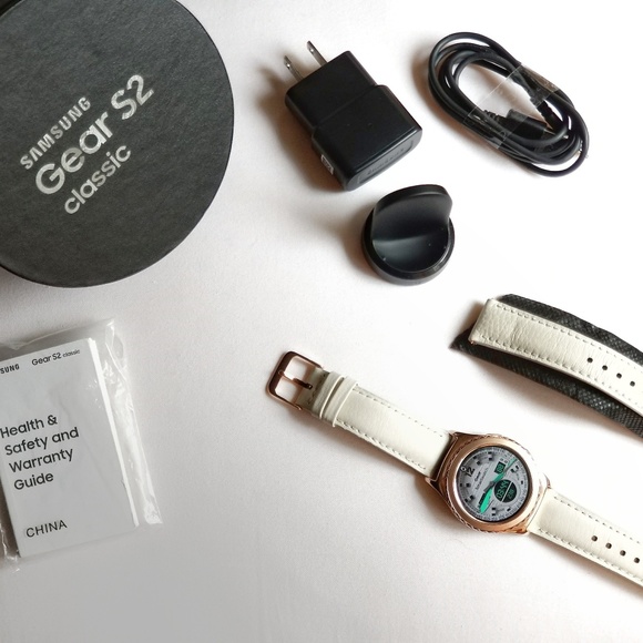 Samsung Jewelry - Samsung GEAR 2 Classic Smartwatch- Rose Gold